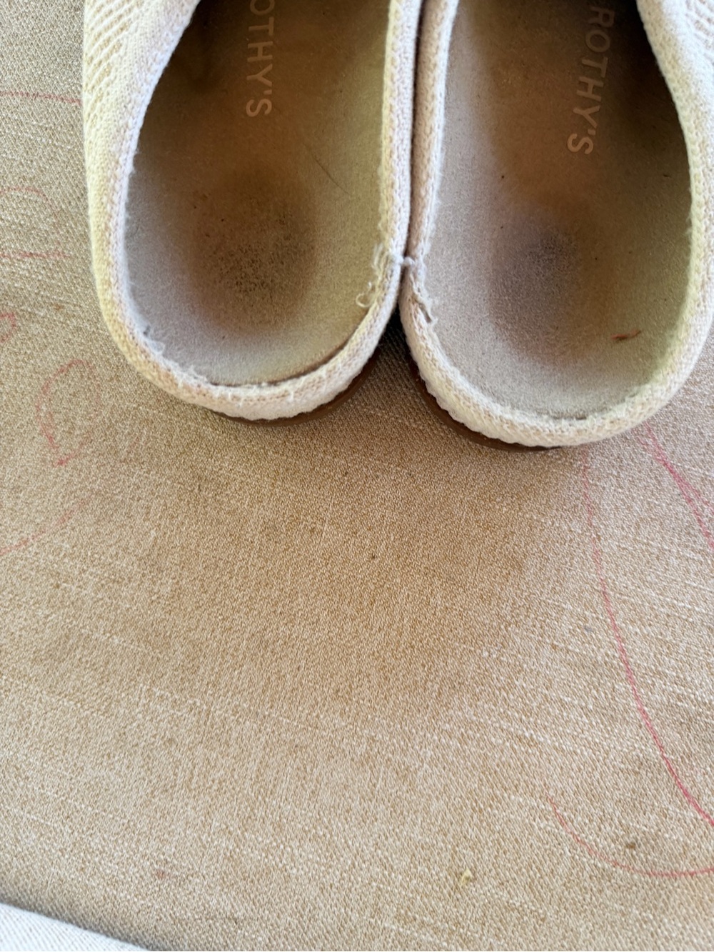 Rothy's Cream Waffle-Knit Clog Mules - Picture 3 of 6